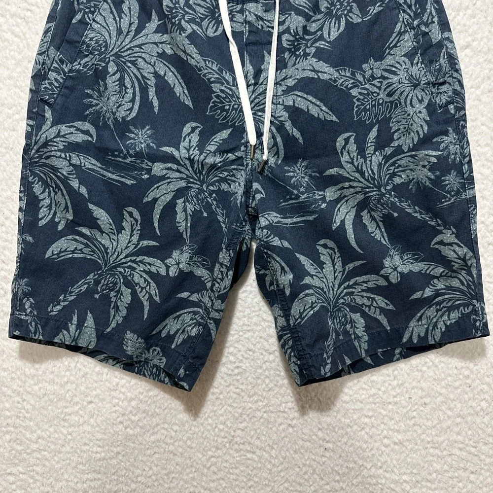 Polo Ralph Lauren Men's Size L‎ Navy Palm Tree Tropical Shorts Classic Fit